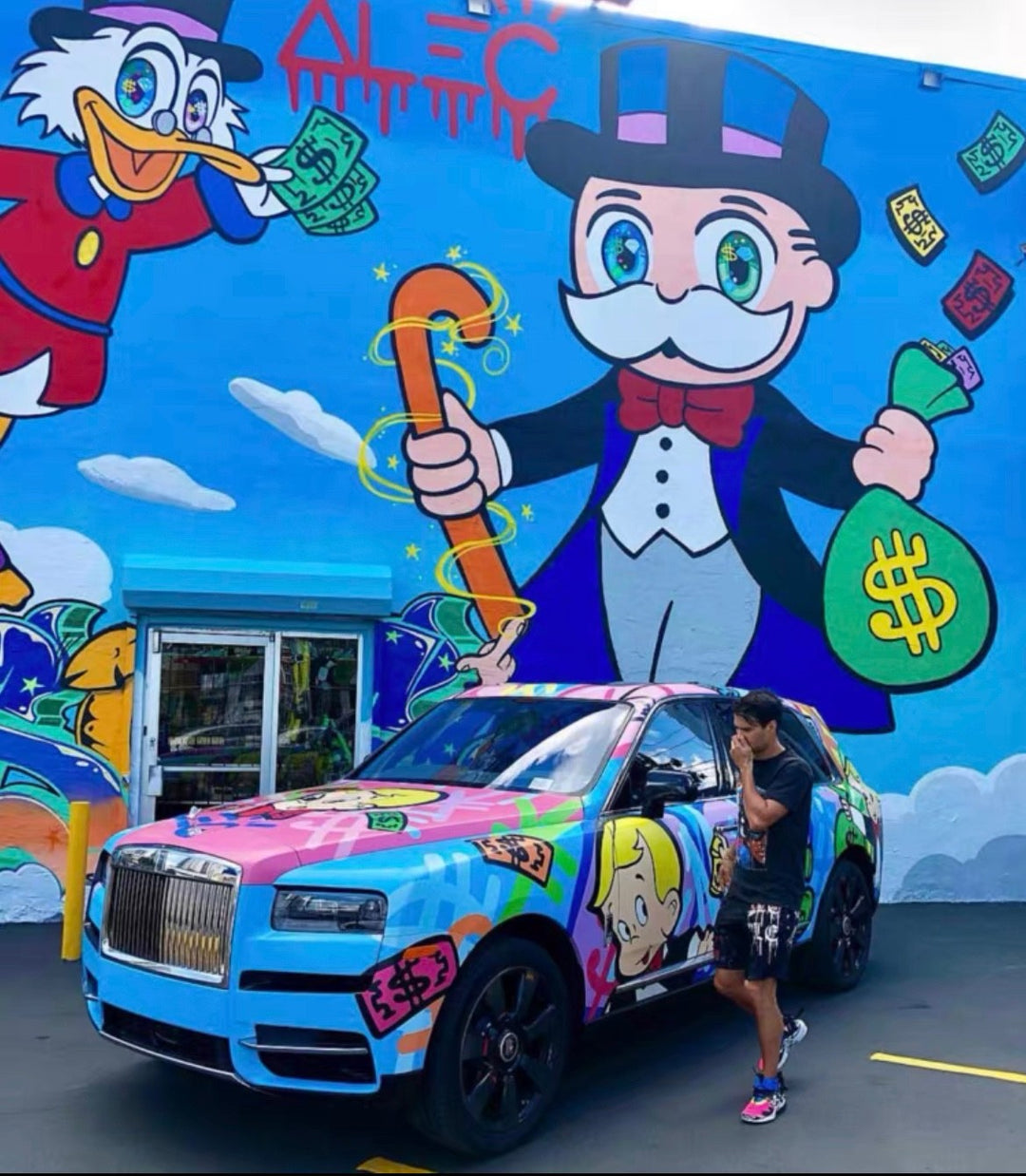 Rolls-Royce Cullinan (Alec Monopoly) [Henson&Heaven] 1/18 scale