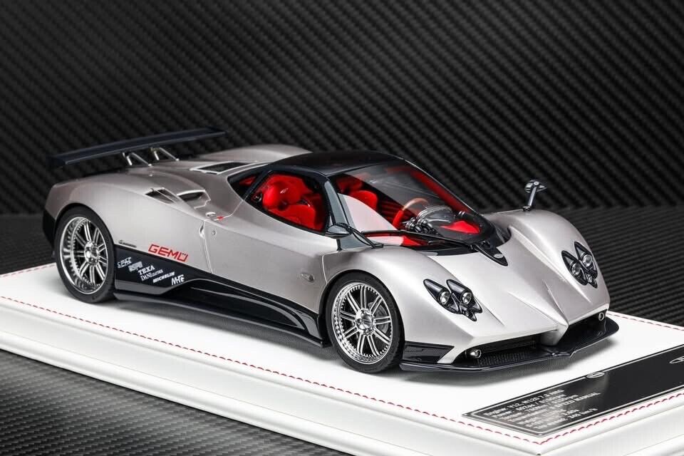 Pagani Zonda F (Silver) [Davis & Giovanni] 1:18 scale