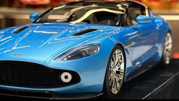 Aston Martin Vanquish Zagato (Metallic Blue) [Henson&Heaven] 1/18 scale
