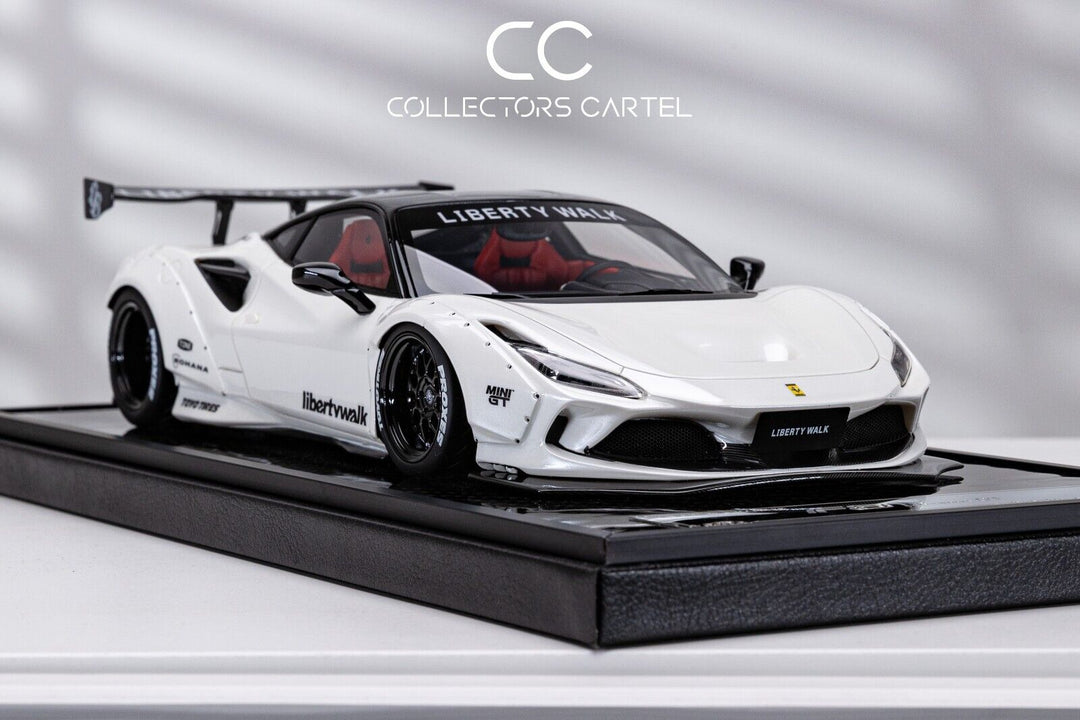 Ferrari F8 GT LBWK (White) [VIP Scale Models] 1/18 scale