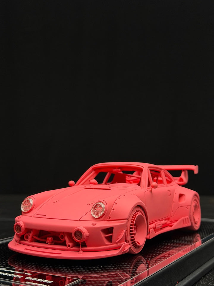 Porsche Carrera RWB 964 Modified Version (Matte Red) [MCM] 1/18 scale