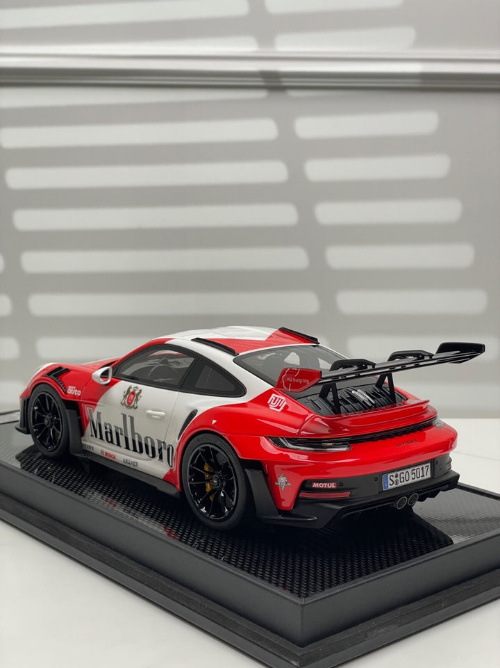 Porsche 911 GT3RS (Marlboro) [Timothy & Pierre] 1/18 scale