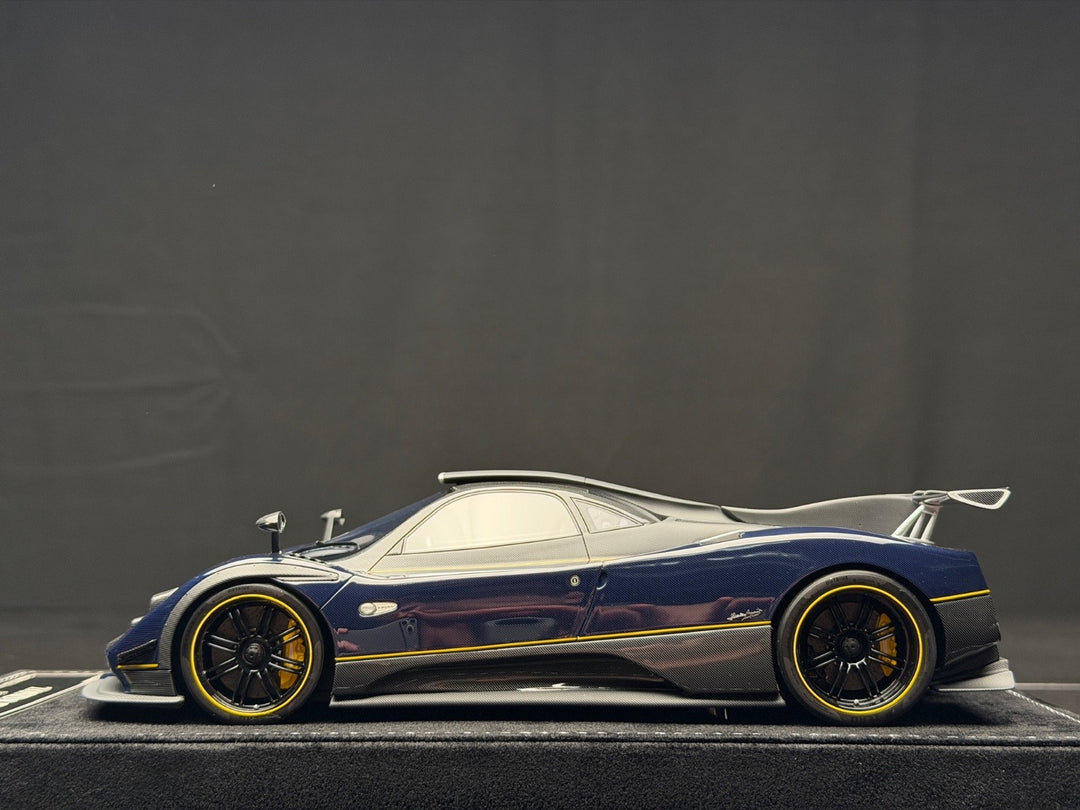 Pagani Zonda PS (Blue/ Carbon) [Henson&Heaven] 1/18 scale