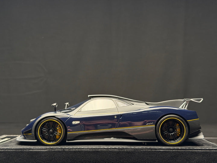 Pagani Zonda PS (Blue/ Carbon) [Henson&Heaven] 1/18 scale