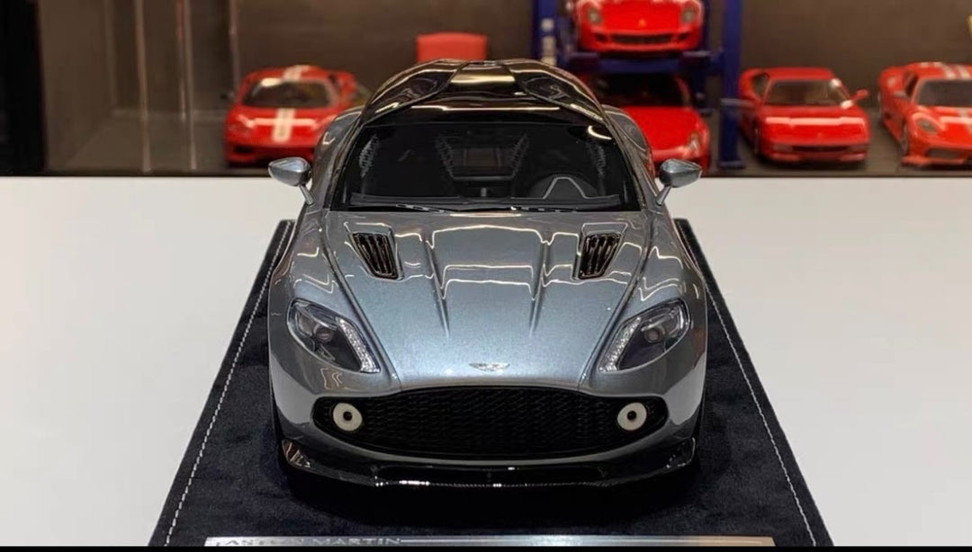 Aston Martin Vanquish Zagato (Metallic Dark Gray) [Henson&Heaven] 1/18 scale