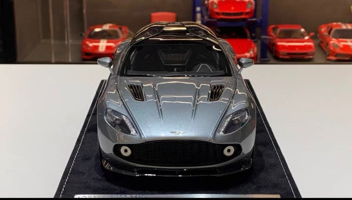 Aston Martin Vanquish Zagato (Metallic Dark Gray) [Henson&Heaven] 1/18 scale