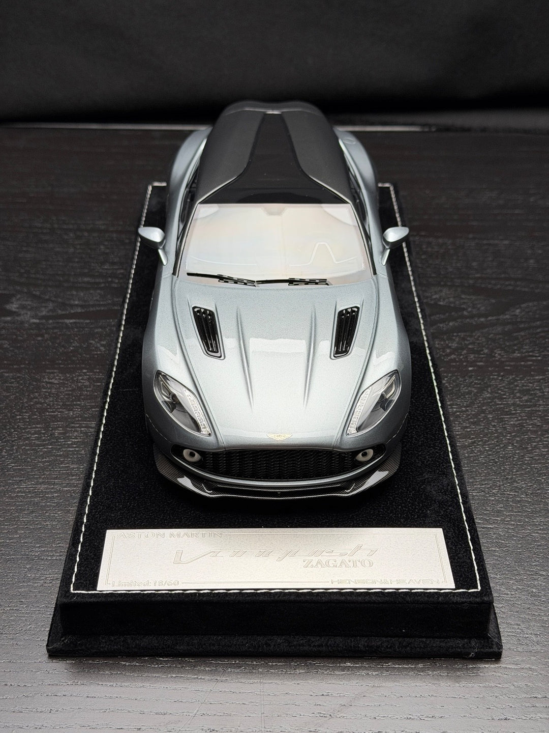 Aston Martin Vanquish Zagato (Ice Blue) [Henson&Heaven] 1/18 scale