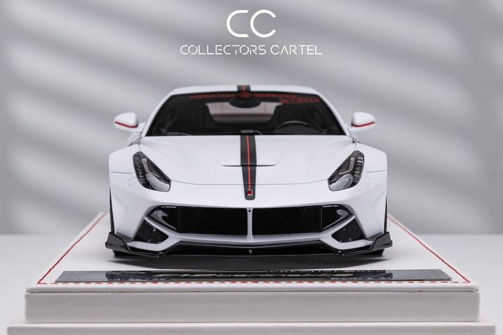 Ferrari F12 Berlinetta SVR (Pearl White) [Davis & Giovanni] 1/18 scale
