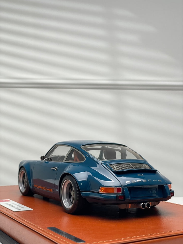 Porsche 911 Coupe Singer (Resistance Blue) [Make up Eidolon] 1/18 scale