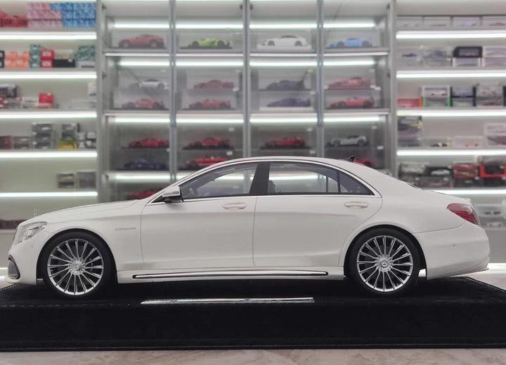 Mercedes-Benz AMG S65 L (White) [Henson&Heaven] 1/18 scale