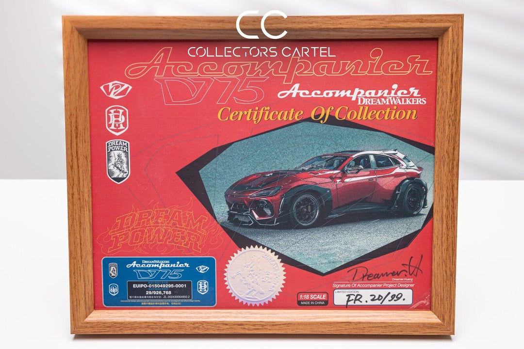 DreamWalkers Ferrari Purosangue "D775" (Candy Red) [DreamWalkers] 1/18 scale