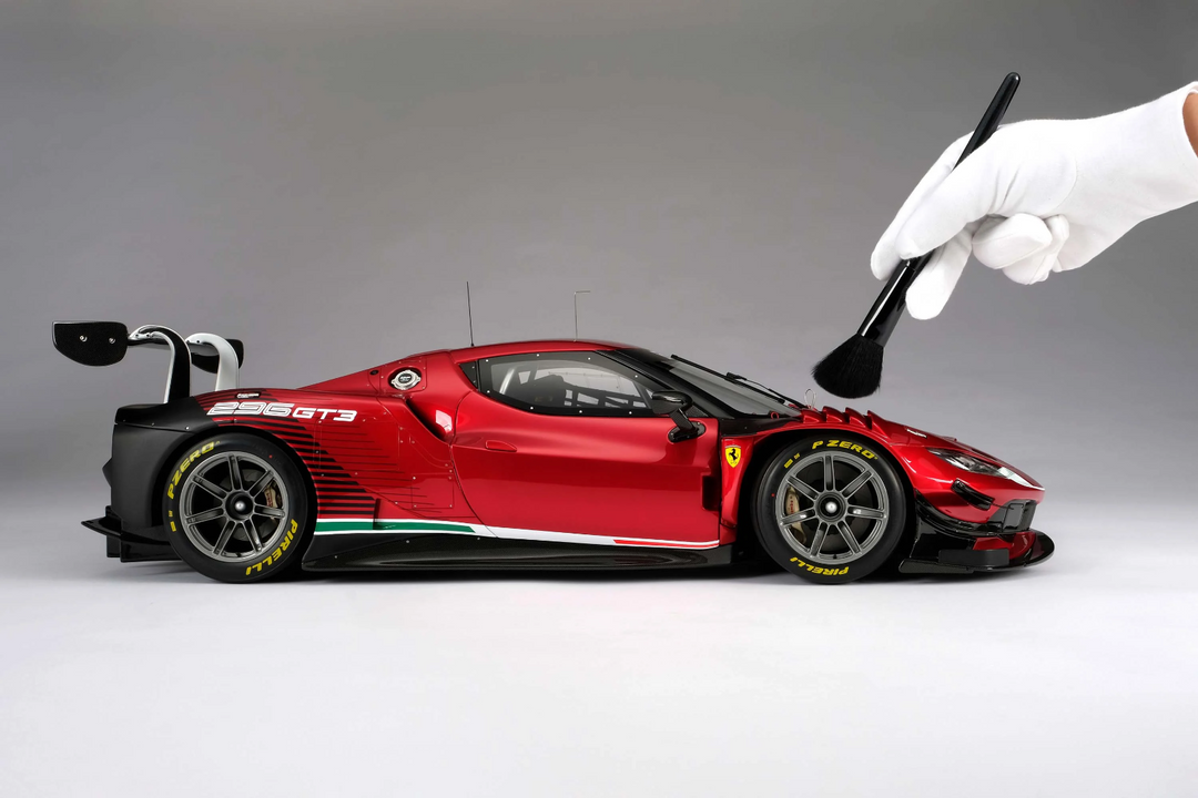 Ferrari 296 GT3 (Rosso Corsa) [Fully opening] By: Amalgam 1:8 scale