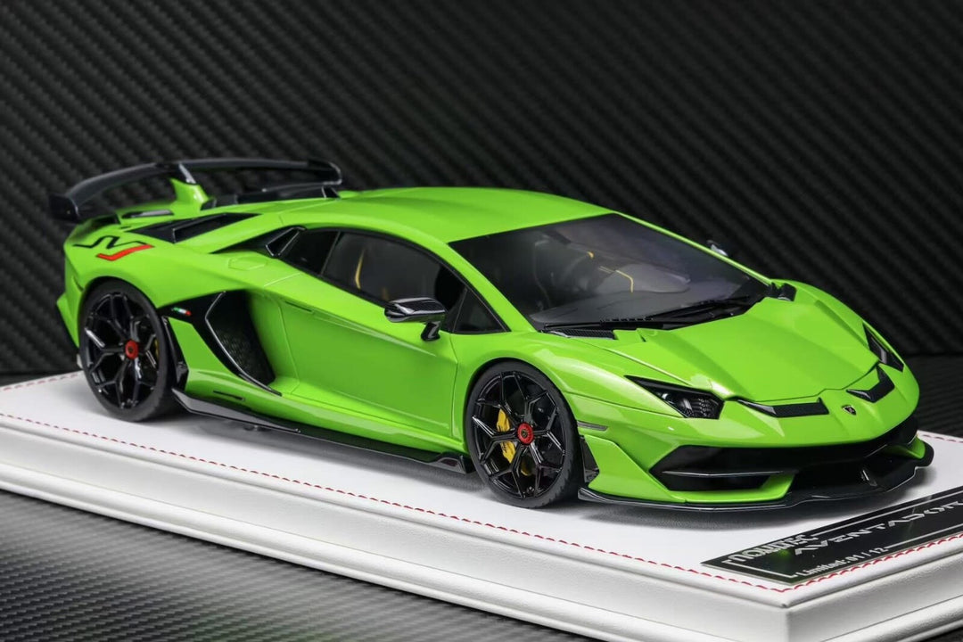 Lamborghini Aventador SVJ NOVITEC (Green) [Davis & Giovanni] 1:18 scale