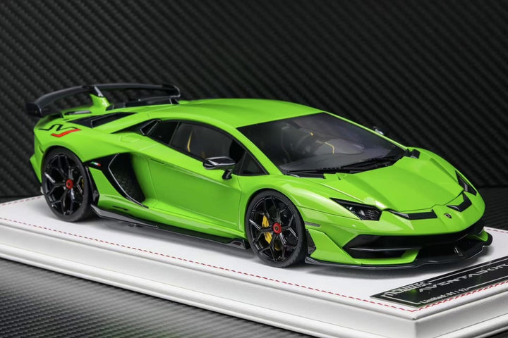 Lamborghini Aventador SVJ NOVITEC (Green) [Davis & Giovanni] 1:18 scale