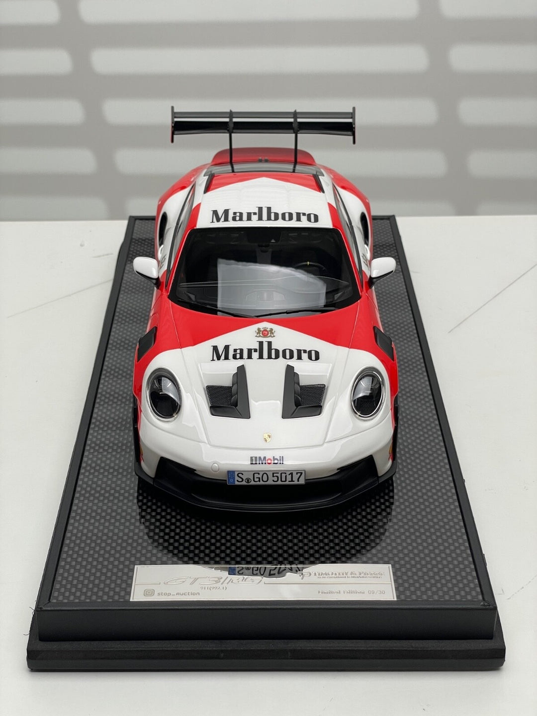 Porsche 911 GT3RS (Marlboro) [Timothy & Pierre] 1/18 scale