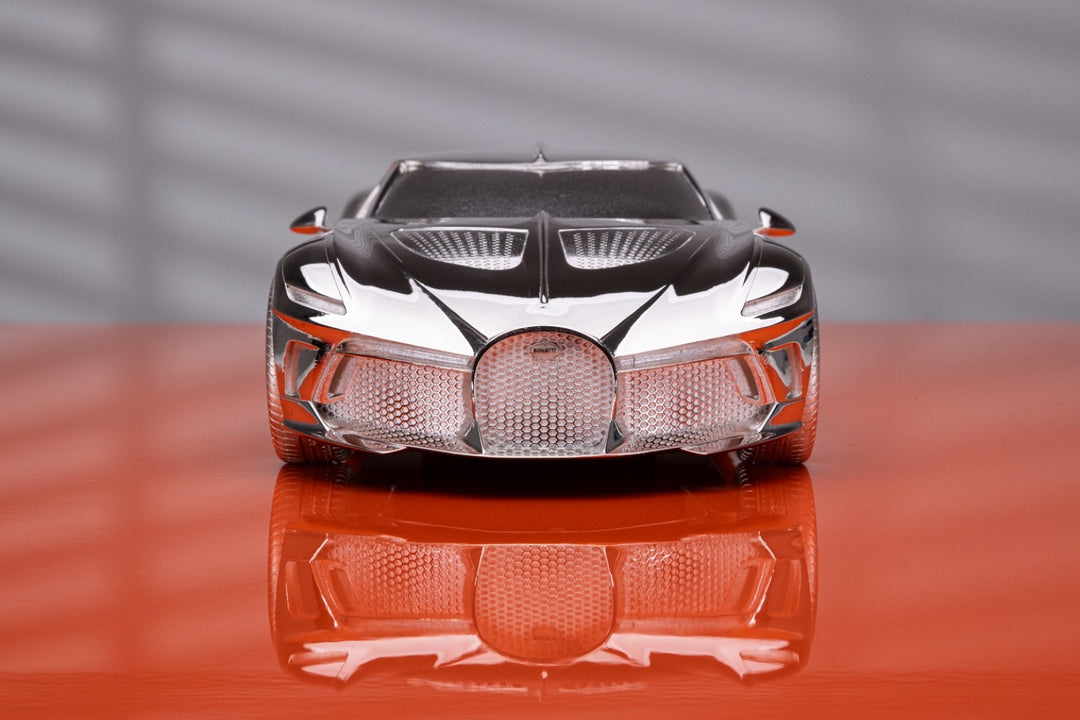 Asprey London & Bugatti - Bugatti La Voiture Noire (Solid Silver Sculpture)