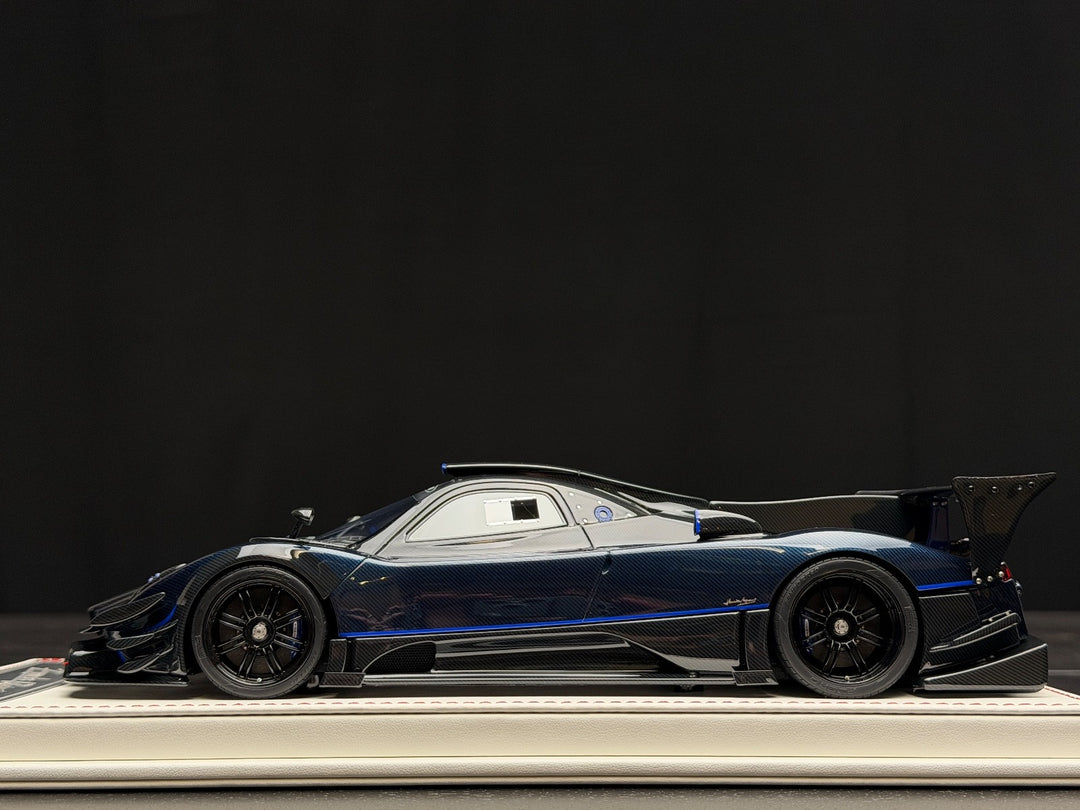 Pagani Zonda Revolucion (Blue Carbon) [Dino Model] 1/18 scale