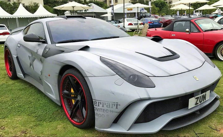 Ferrari F12 N-LARGO S NOVITEC (Matte Gray/ ZUN) [Davis & Giovanni] 1:18 scale