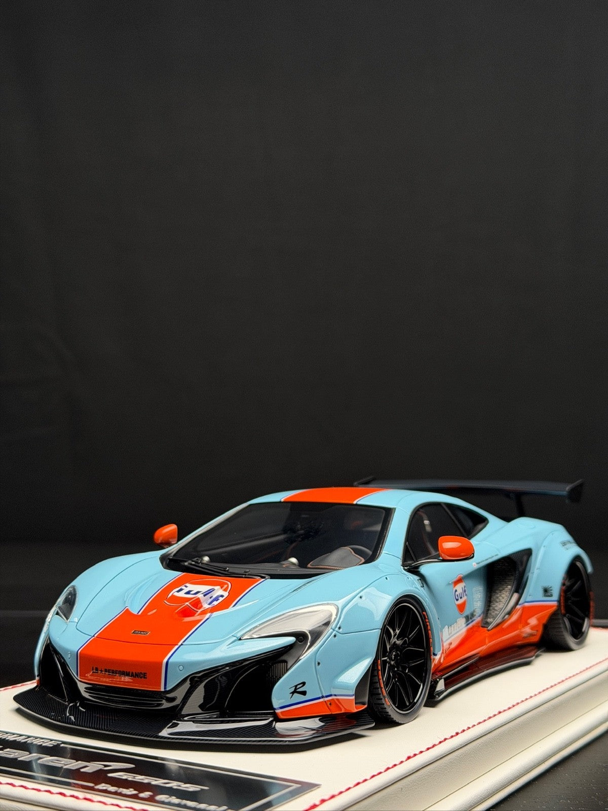 McLaren 650S LBWK (Gulf Livery) [Davis & Giovanni] 1/18 scale ...
