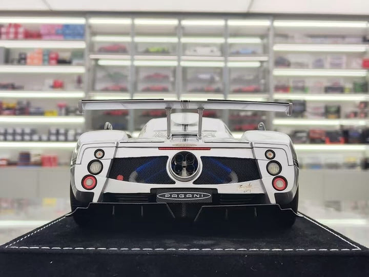 Pagani Zonda Cinque (Chrome Silver) [Henson & Heaven] 1/18 scale
