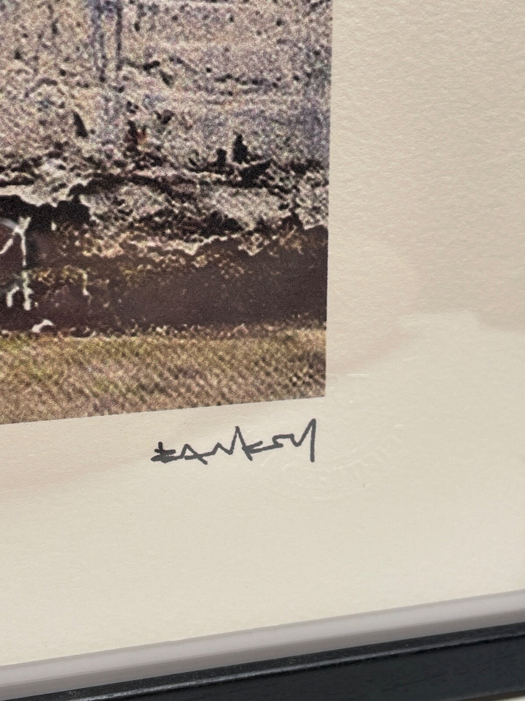 Banksy - "Super Mario" Signed Lithograph #76 of 150