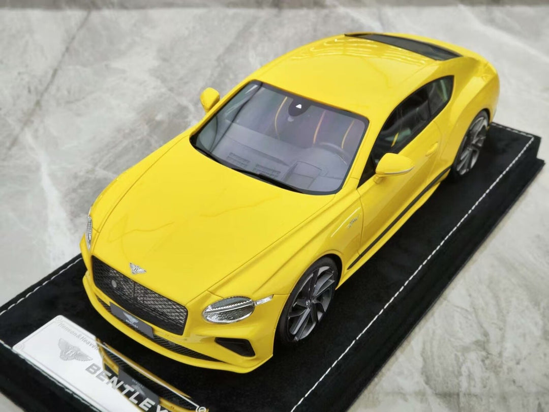 Bentley Continental GTS (Monaco Yellow) [Henson&Heaven] 1/18 scale