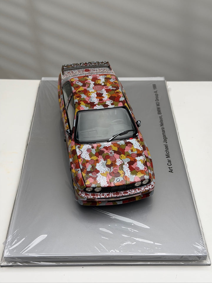 3 Art BMW Art Cars (Ken Done ,Jagamara ,Cesar Manrique[MINICHAMPS] 1/18 scale