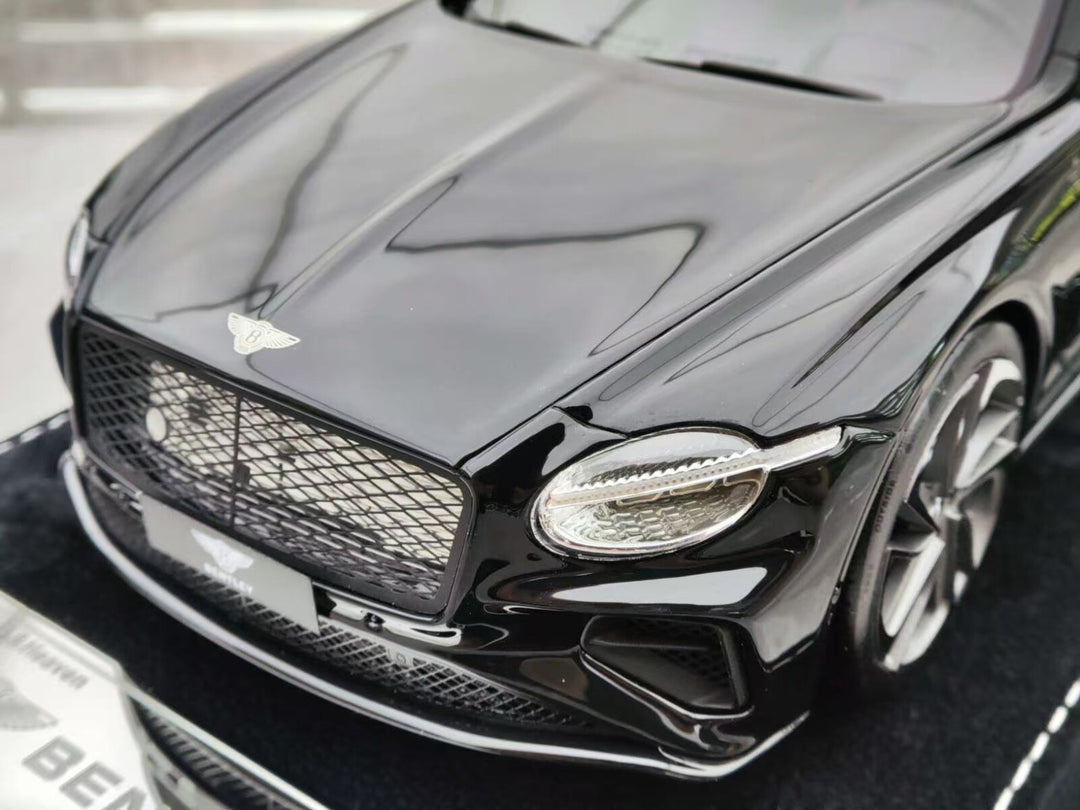 Bentley Continental GTS (Diamond Black) [Henson&Heaven] 1/18 scale