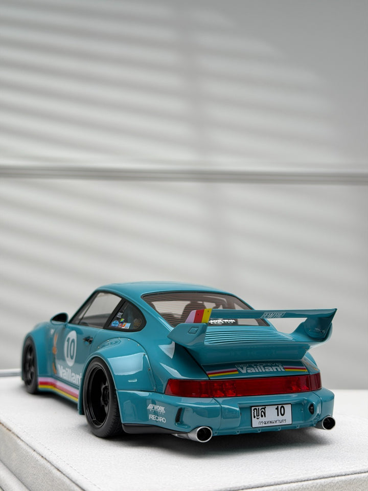 Porsche 911 964 RWB (Vaillant Renndrive Vintage Homage) [FuelMe Model]1/18 scale