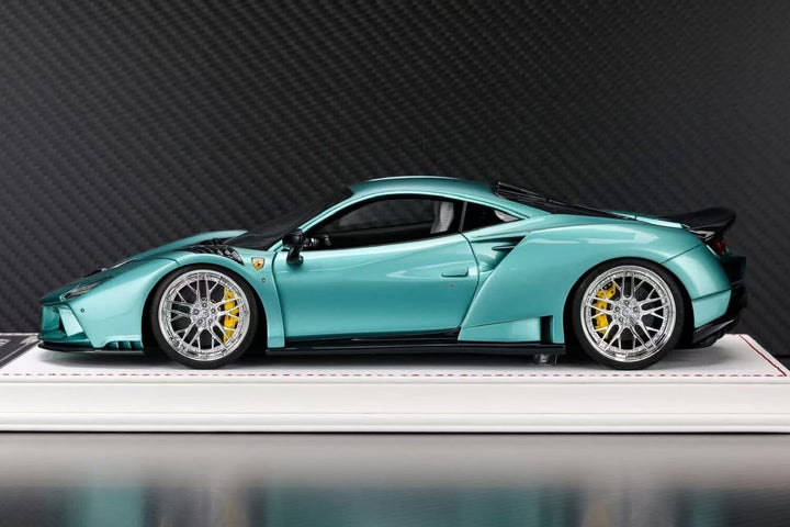 Ferrari F8 Tributo N-LARGO NOVITEC (Metallic Blue) [Davis & Giovanni] 1:18 scale