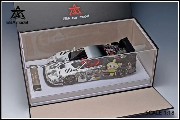 Ferrari F40 LBWK (LABUBU Decals) [BBA Model] 1/18 scale