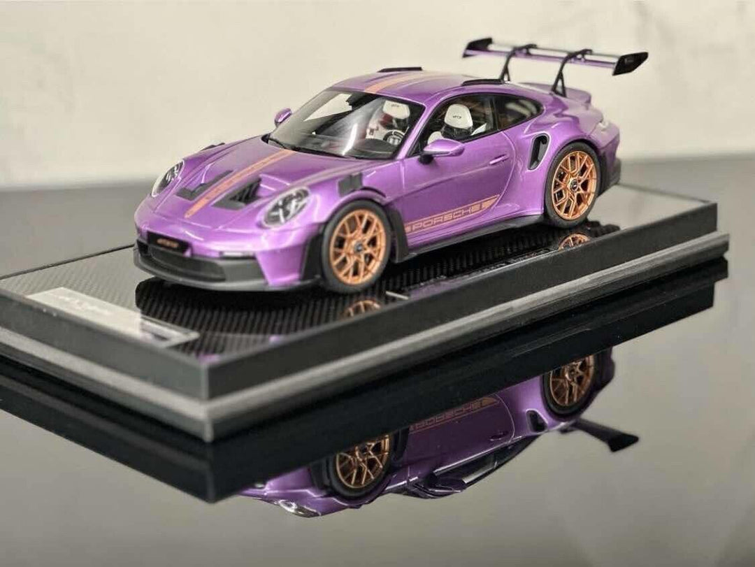 Porsche 911 GT3RS (Metallic Purple) [Timothy & Pierre] 1/18 scale