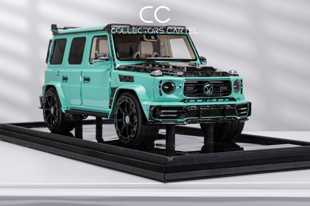 Mercedes-Benz AMG G63 Mansory (Tiffany Blue) [Timothy & Pierre] 1/18 scale