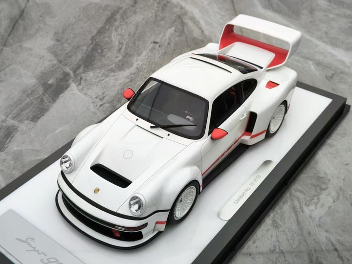 Porsche 930 DLS Singer (Pearl White) [MCM] 1/18 scale