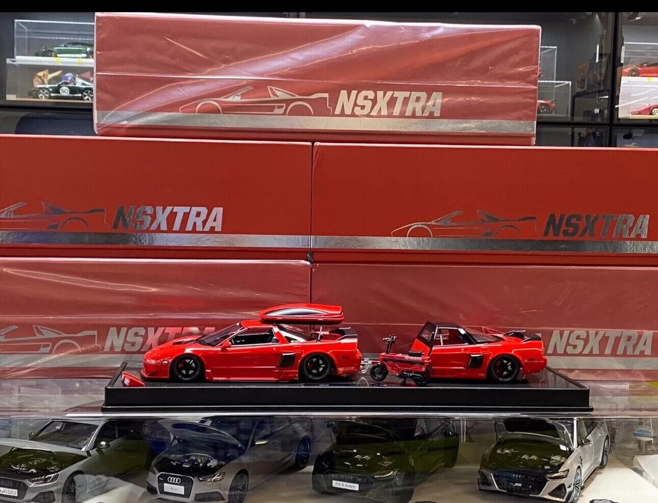 Honda NSX NSXTRA by Chris Cut (Red) [ERROR 404] 1/18 scale