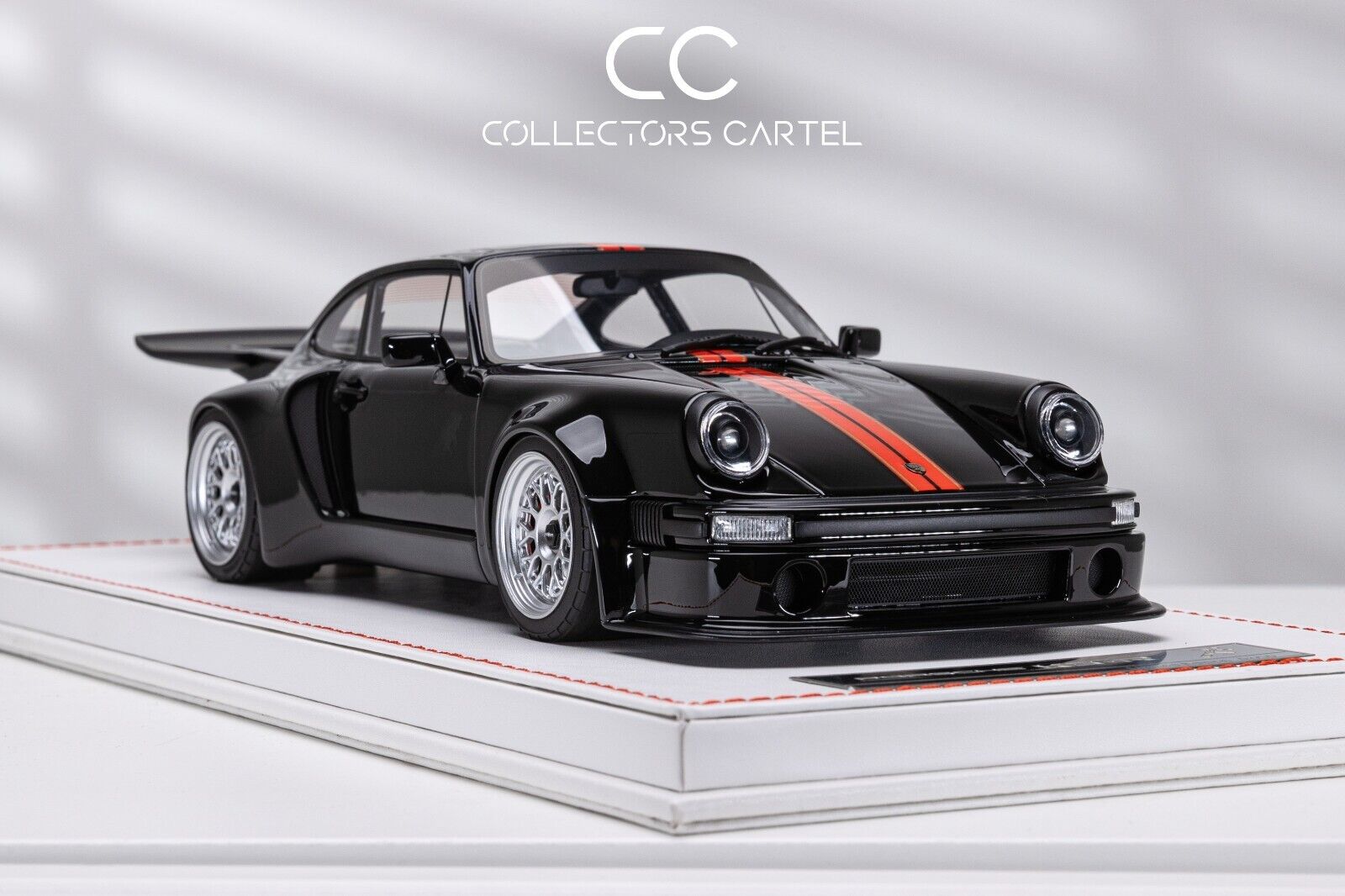 Porsche KS-R (Black/ Red Stripe) [Runner] 1/18 scale – Collectors Cartel