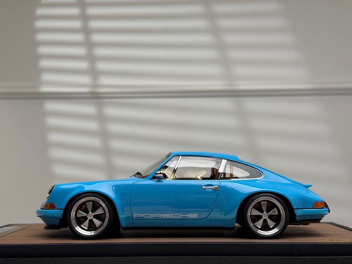 Porsche 911 Singer (Blue) [Timothy & Pierre] 1/18 scale