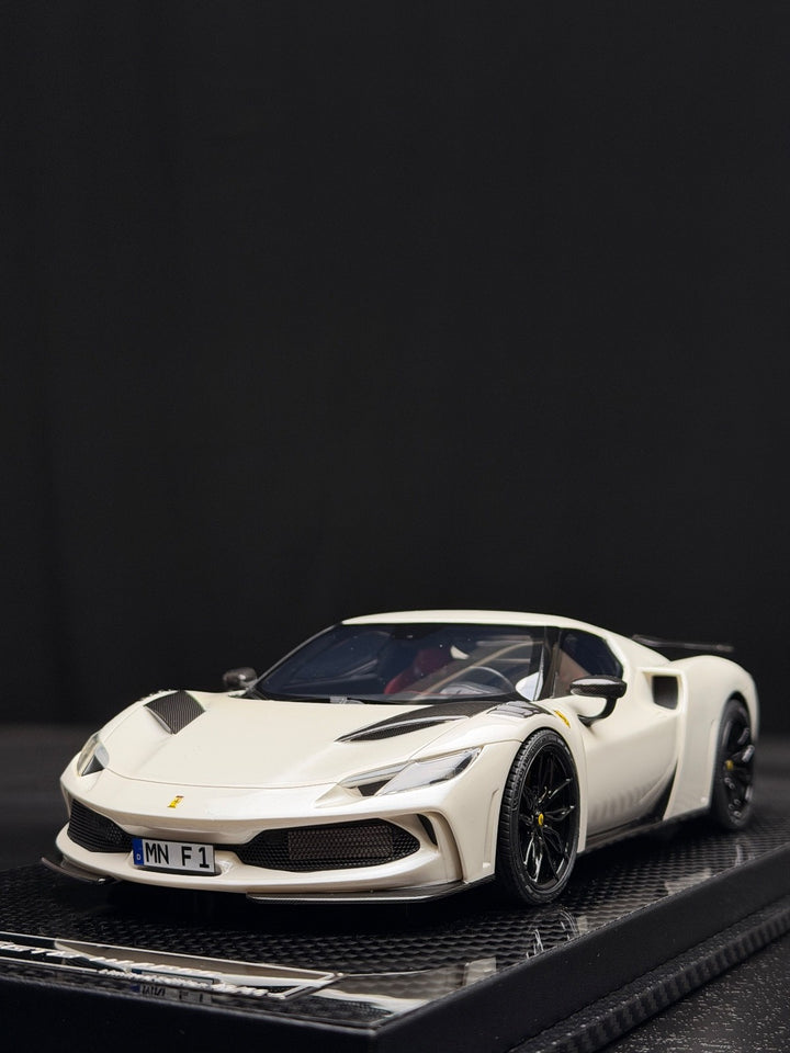 Ferrari 296 GTB N-LARGO NOVITEC (White) [VIP scale Models] 1/18 scale
