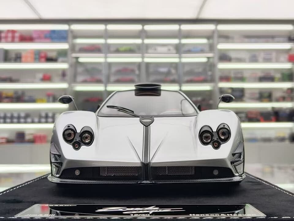 Pagani Zonda Cinque (Chrome Silver) [Henson & Heaven] 1/18 scale