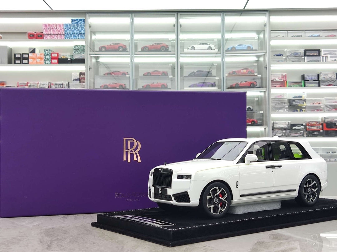 Rolls-Royce Cullinan Series II (White) [Henson&Heaven] 1/18 scale