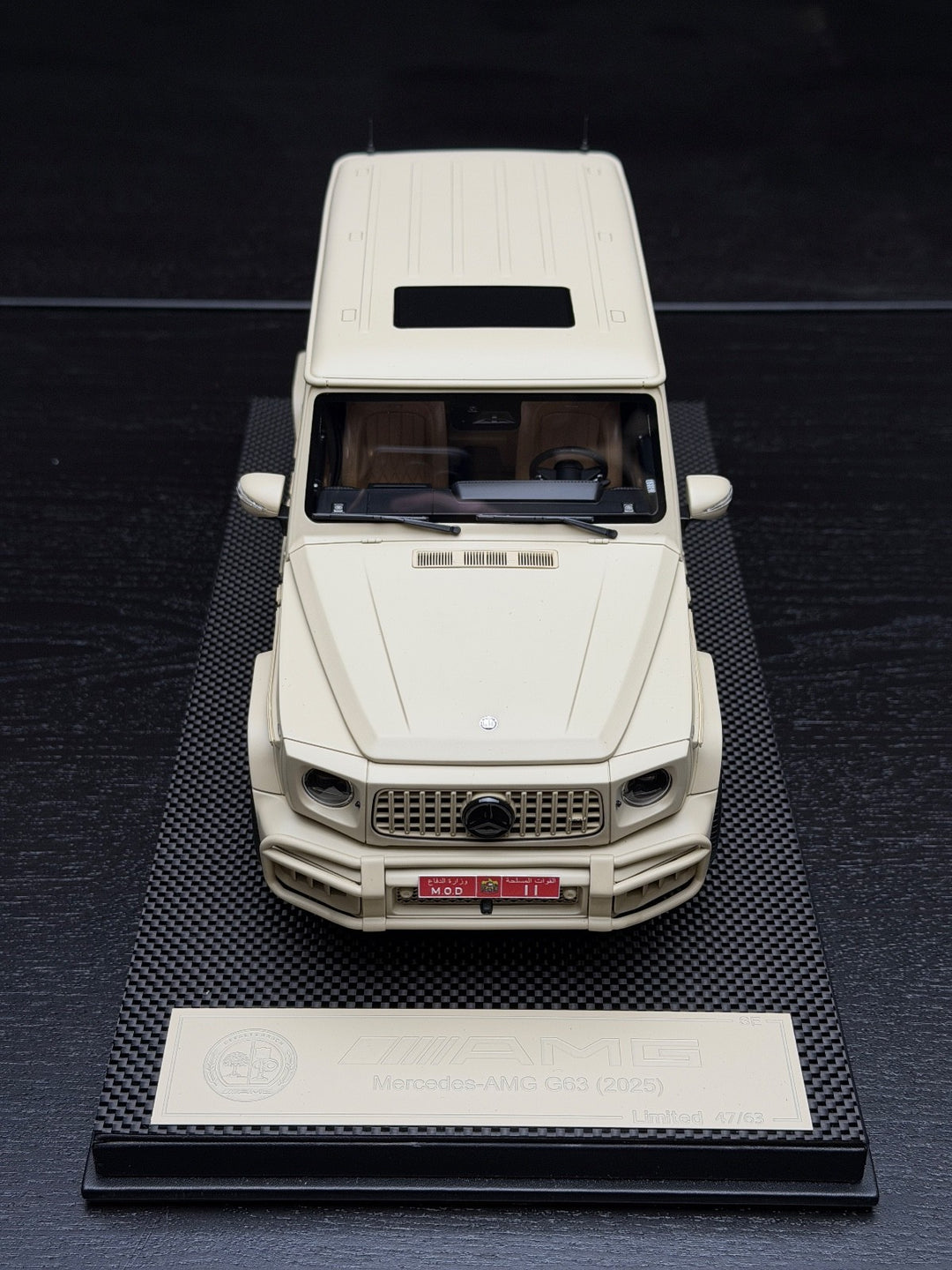 Mercedes-AMG G63 (Sheikh Hamdan, Ministry Of Defense) [Dino Model] 1/18 scale
