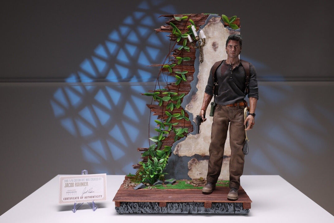 Nathan Drake (Uncharted) + Diorama - By: Jacob Rahmier [1:6 scale] RARE