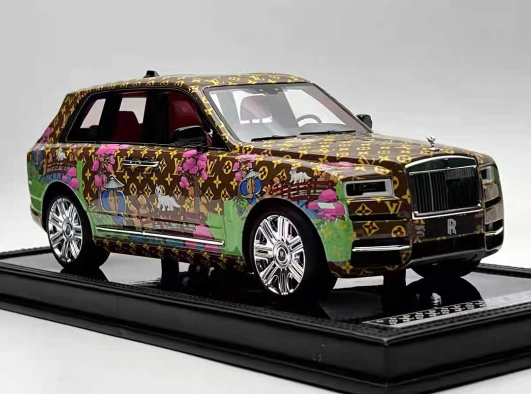 Rolls-Royce Cullinan (Brown LV Monogram) [Henson&Heaven] 1/18 scale