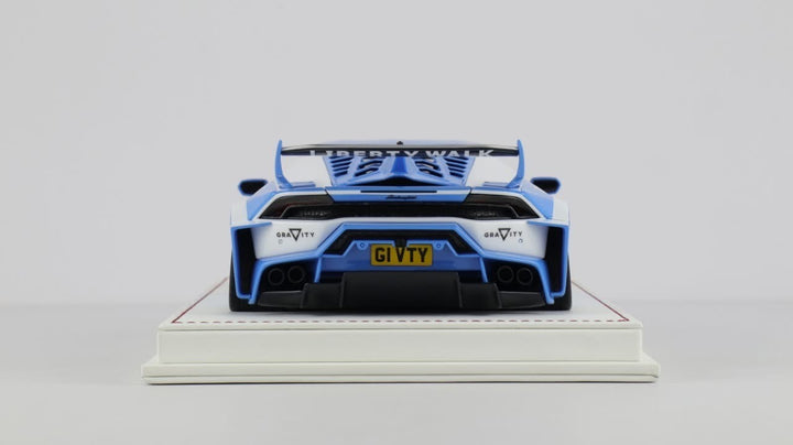Lamborghini Huracan LBWK (Blue GRAVITY) [Davis & Giovanni] 1/18 scale