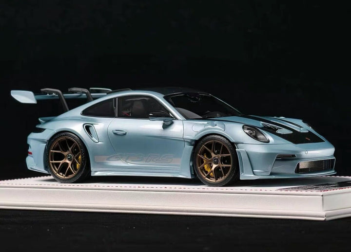 Porsche 911 GT3RS (Metallic Light Blue) [Davis & Giovanni] 1:18 scale