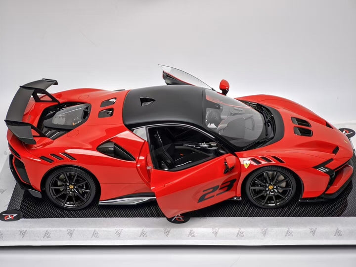 Ferrari SF90XX Stradale (Rosso Corsa) [Fully opening] By: Amalgam 1:8 scale