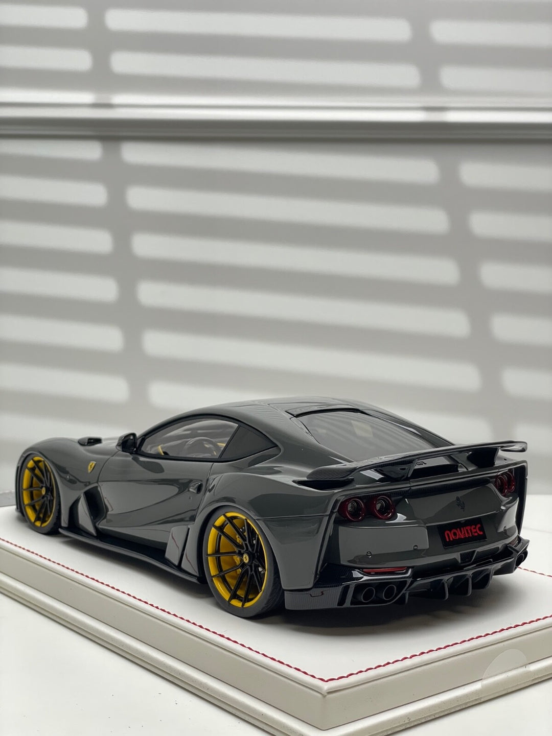 Ferrari 812 N-LARGO NOVITEC (Dark Gray) [Davis & Giovanni] 1:18 scale