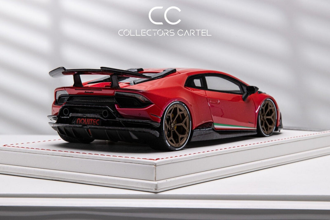 Lamborghini Huracan Performante NOVITEC (Red) [Davis & Giovanni] 1/18 scale