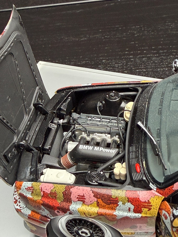BMW M3 Group A 1989 (Michael Jagamara Nelson - Art Car) [MINICHAMPS] 1/18 scale