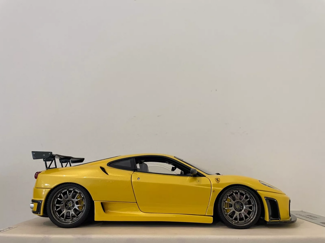 Ferrari Fabulous F430 (Yellow) {Openable} [VERSUS] 1/18 scale